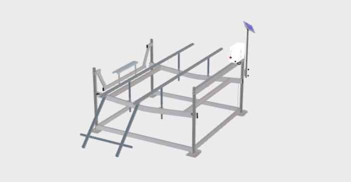 **NEW** 2025 ShoreStation 4000lb Hydraulic - Pontoon/Tritoon